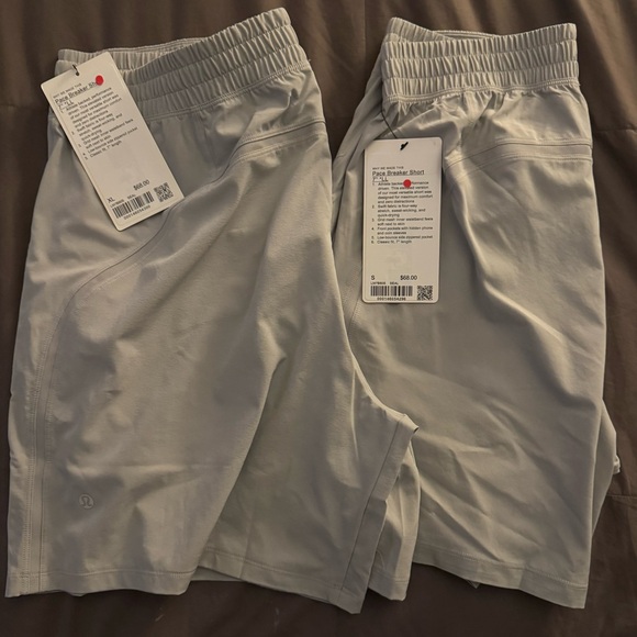 Lululemon Pace Breaker 7in Short Linerless (NWT) Seal Grey - Picture 4 of 5